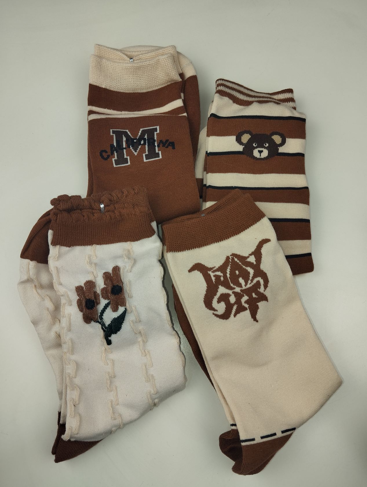 PACK CALCETINES CAFE&CREMA