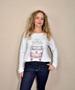 CAMISETA HIPPIE VAN