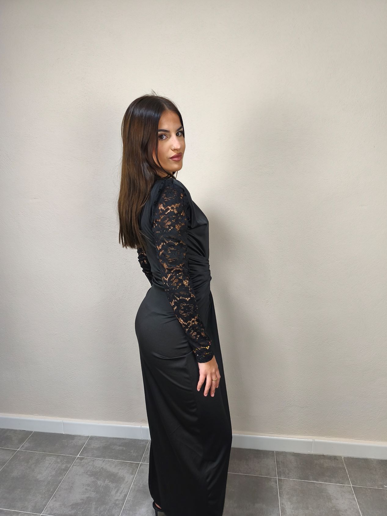 VESTIDO ARIA ENCAJE - Imagen 2