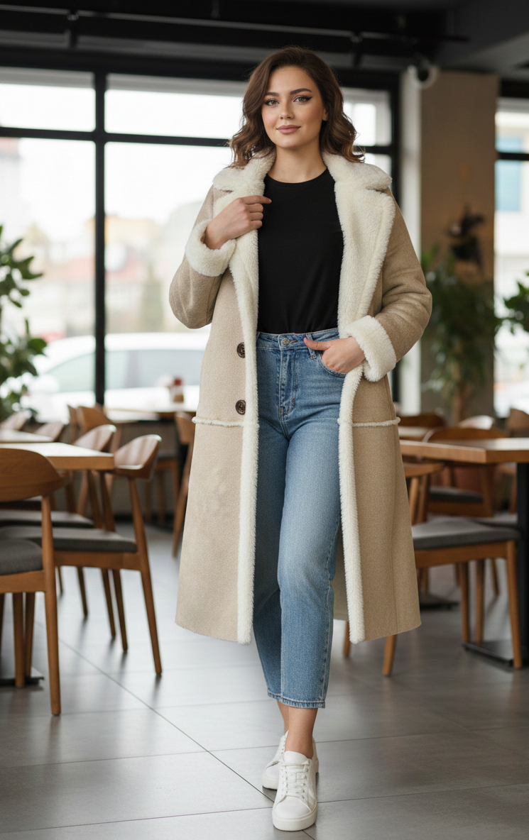 ABRIGO BORREGUITO NIEVES