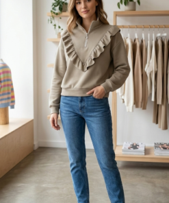 SUDADERA CLARA VOLANTES