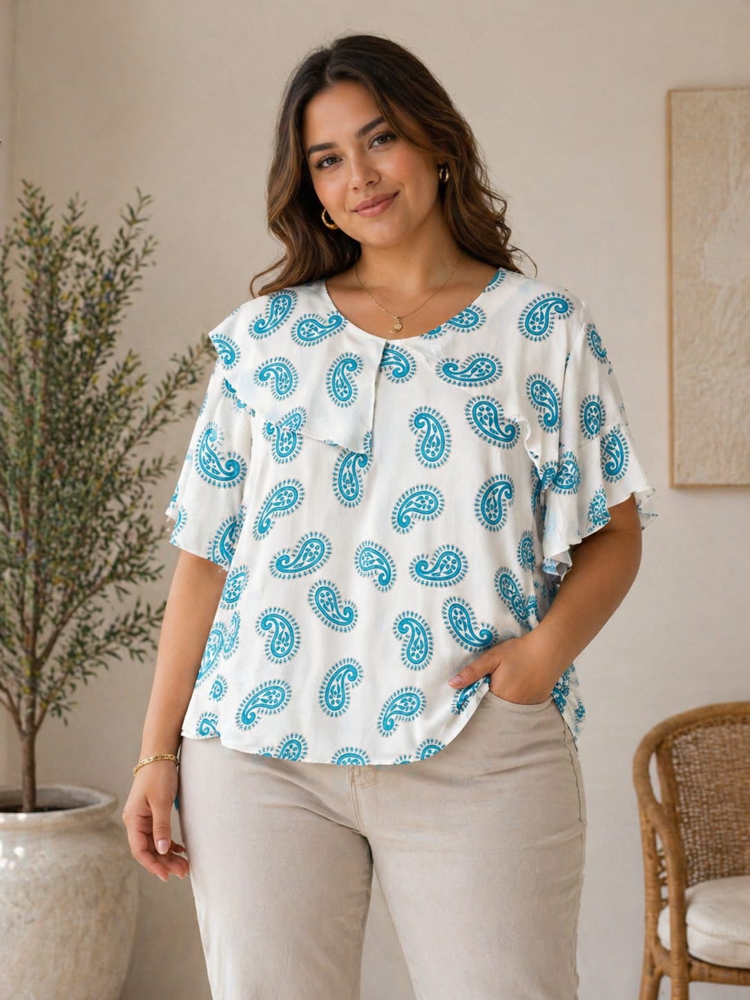 BLUSA PAISLEY CALA - Imagen 2