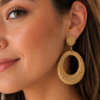 PENDIENTES BALI RAFIA